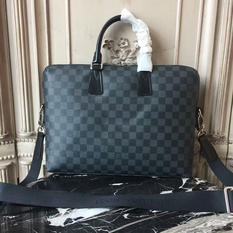 Louis Vuitton Porte Documents Voyage Handbag Shoulder Bag N48224